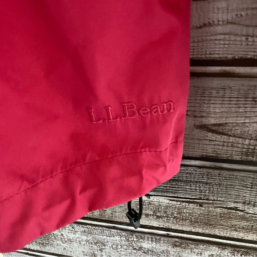 LL Bean Hooded Raincoat‎ Size Misses S - Picture 4 of 10